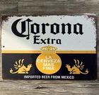 Corona Extra Beer 12 x 18 Vintage Novelty Metal Sign Made In USA New!