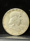 1962 Franklin Half Dollar 90% Silver - collect or invest