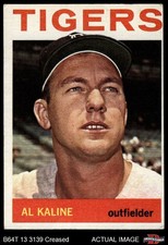 1964 Topps #250 Al Kaline Tigers HOF 2 - GOOD