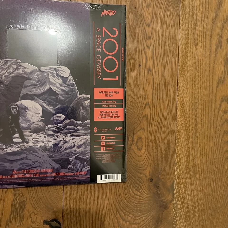 2001 - A SPACE ODYSSEY - 2-LP - MONDO - 180G - COLORED VINYL - BRAND NEW! - Image 3 of 4