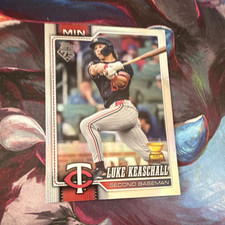 Luke Keaschall Rookie Card 2026 Series 1 Minnesota Twins MLB Baseball refractor
