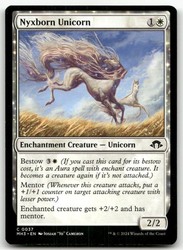 Nyxborn Unicorn 37/703 Modern Horizons 3 Common MTG