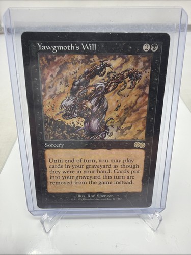 Yawgmoth's Will Urza's Saga Regular 1993-1998 171/350 Magic the Gathering