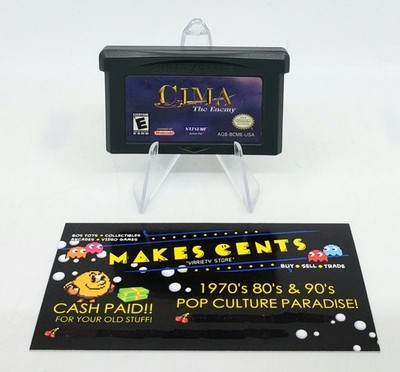CIMA: The Enemy (Nintendo GameBoy Advance, 2003) GBA Cart AUTHENTIC - NICE!