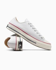 NIB Converse Chuck 70 Canvas Low Sneakers White Size 10
