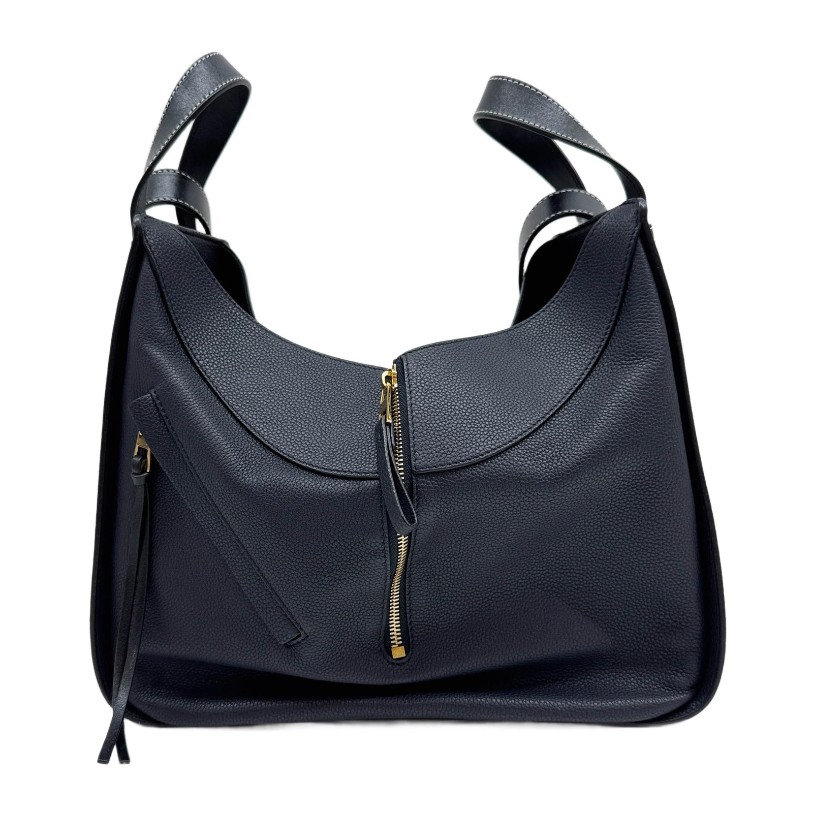 LOEWE Hammock Midnight Blue Leather Two Way Bag