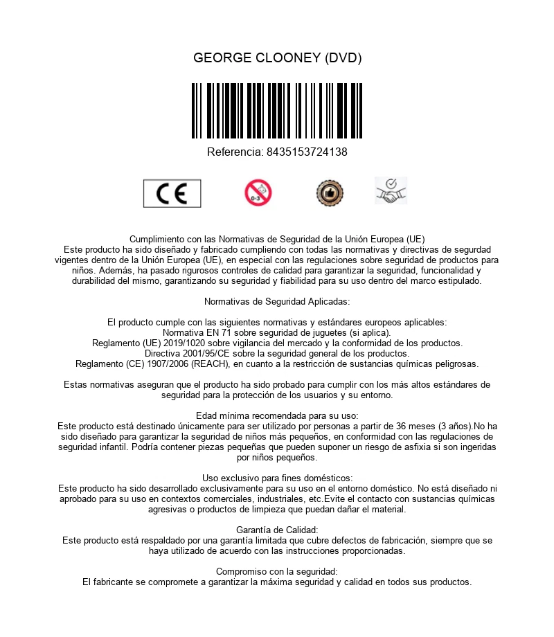 GEORGE CLOONEY (DVD) - Imagen 2 de 2