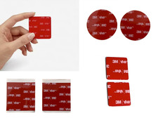 2x Strong Self Adhesive Pads Dashcam Mounting Car Windscreen Window Double Sided