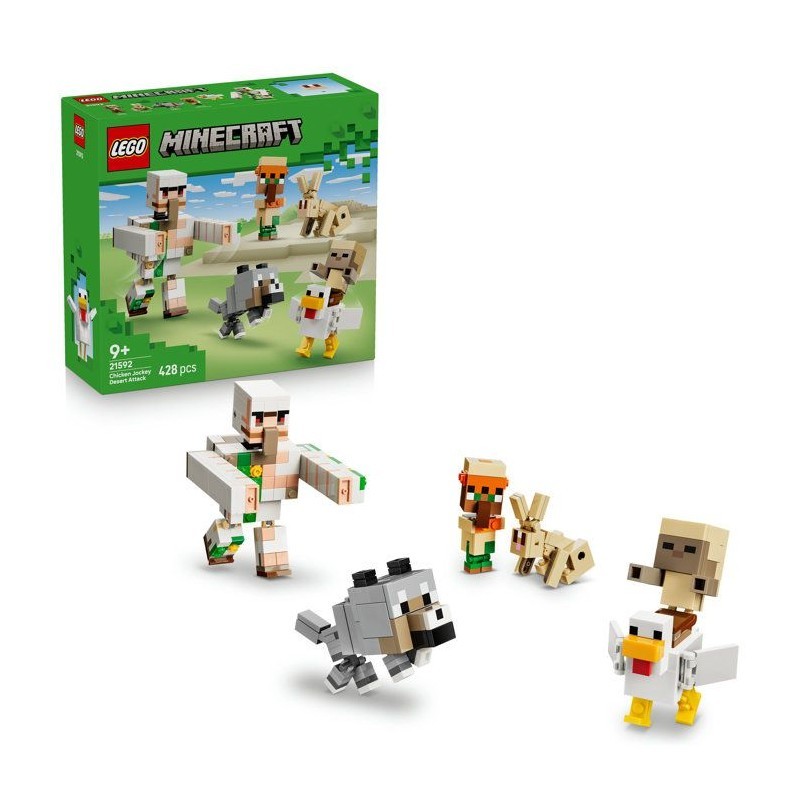 LEGO Minecraft 21592 Le Cadeau d'Anniversaire Idéal pour Enfant Fan de l'Univers Cubique