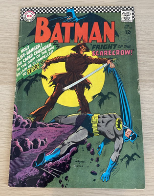 Batman #189 (1967) - 1st Silver Age Scarecrow Appearance - KEY - DC Comics