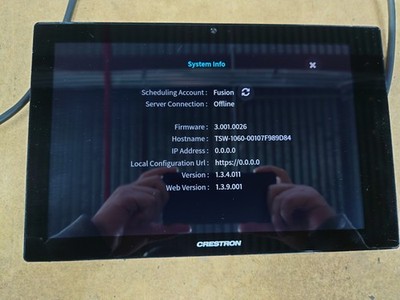Crestron TSW-1060 10.1''