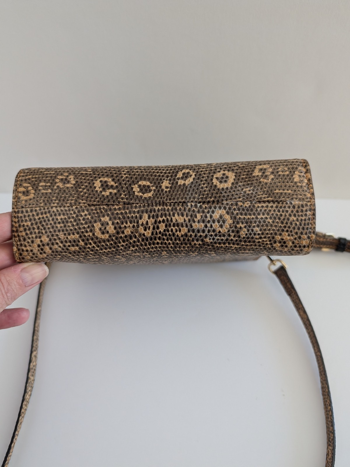 SUAREZ New York Exotic Lizard "Pixie" Mini Handba… - image 3