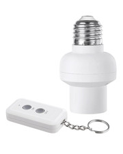 Remote Control Light Bulb Socket, Wireless Light Bulbs Socket Switch Kit with Co