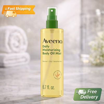 Aveeno Daily Moisturizing Dry Body Oil Mist with Oat & Jojoba Oil 6.7 fl oz