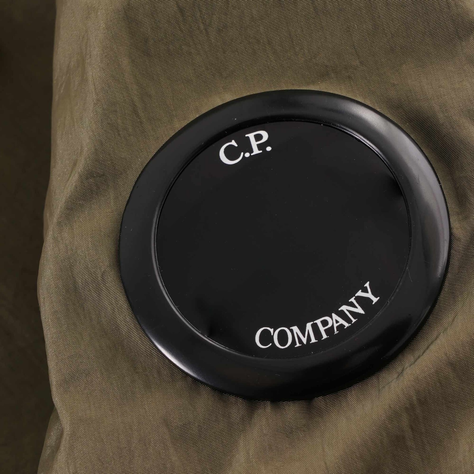 CP Company Replacement Badge / Lens Black with CP Logo Brand New