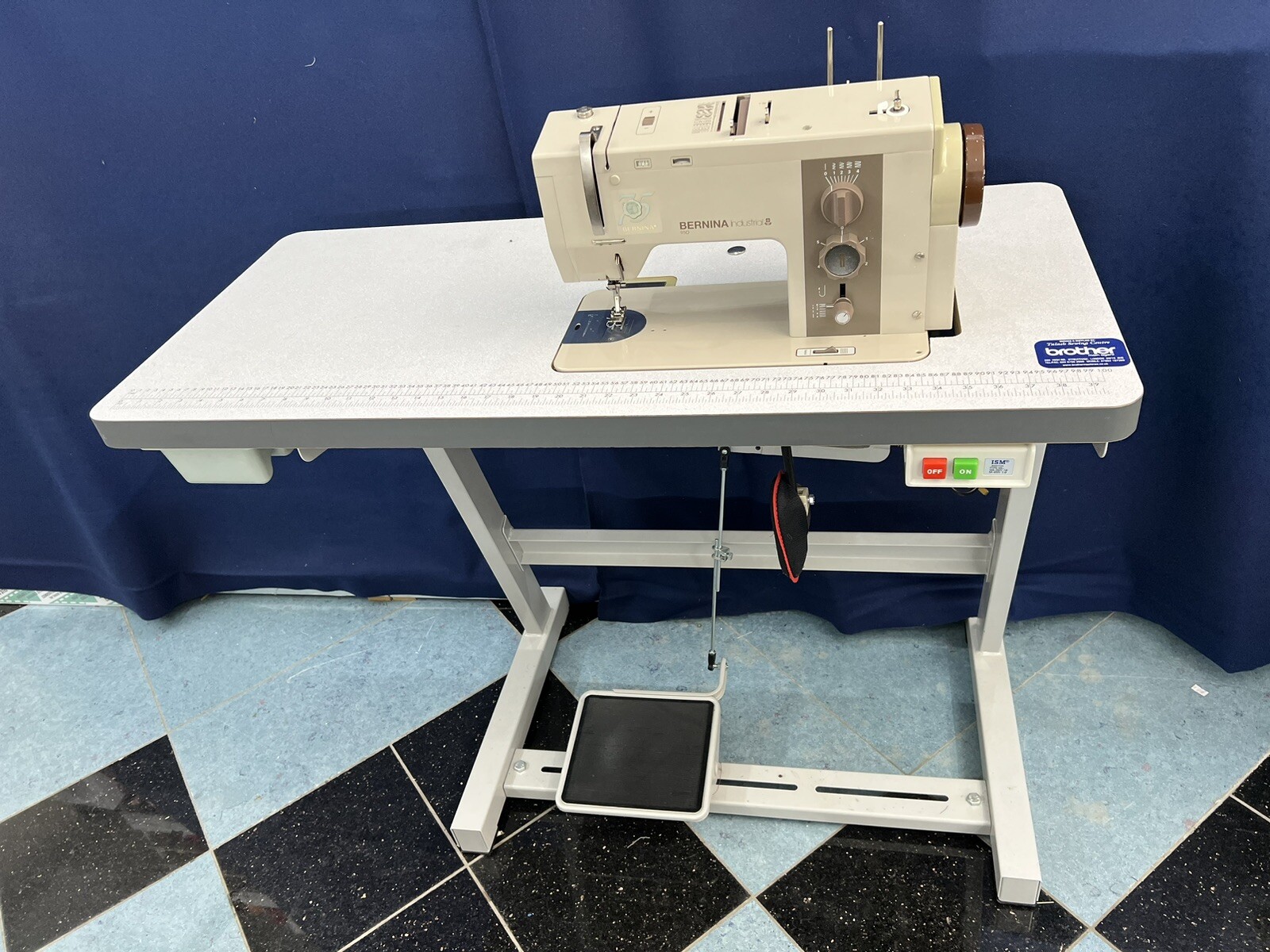 BERNINA 950 INDUSTRIAL ZIG ZAG SEWING MACHINE NEW CONDITION eBay