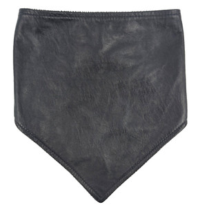 HOT LEATHERS Neck Warmer Unisex One Size Black Fleece Lined Velcro Not Leather