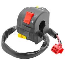 Handlebar Engine Start Run Stop Switch Horn for Polaris Outlaw 110 2016-2022
