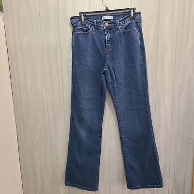 Levis Perfectly Slimming Boot Cut 512 Jeans Size 10 M Western Yellowstone Ranch