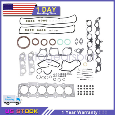 Fit 96-04 Toyota 1JZ-GTE VVTi 1JZ Turbo Engine Overhaul Gasket Kit 04111-46111