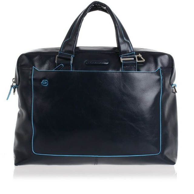 Man Woman Briefcase Piquadro Blue Square Black Leather Coach Bag Ca3335b2/n  | Acquisti Online su eBay