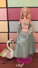 Barbie Schwanensee 2004 Odette Fairytale Collection Puppe mit Schwan Sammlung ♥