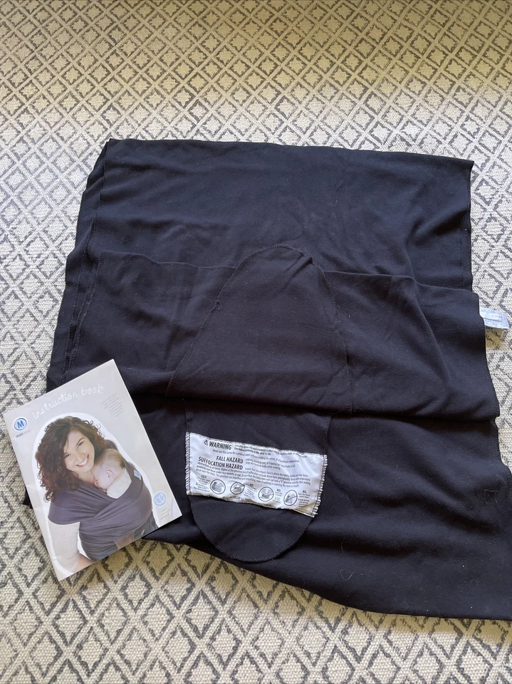 Moby Wrap Black Baby Sling/Wrap NWOT - Image 2 of 4