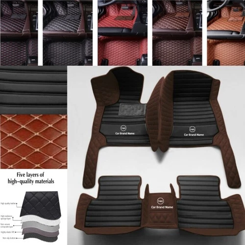 Fit for Mitsubishi Mirage Car Floor Mats Cargo Liners Auto Carpets Custom Mats - Imagen 24 de 38