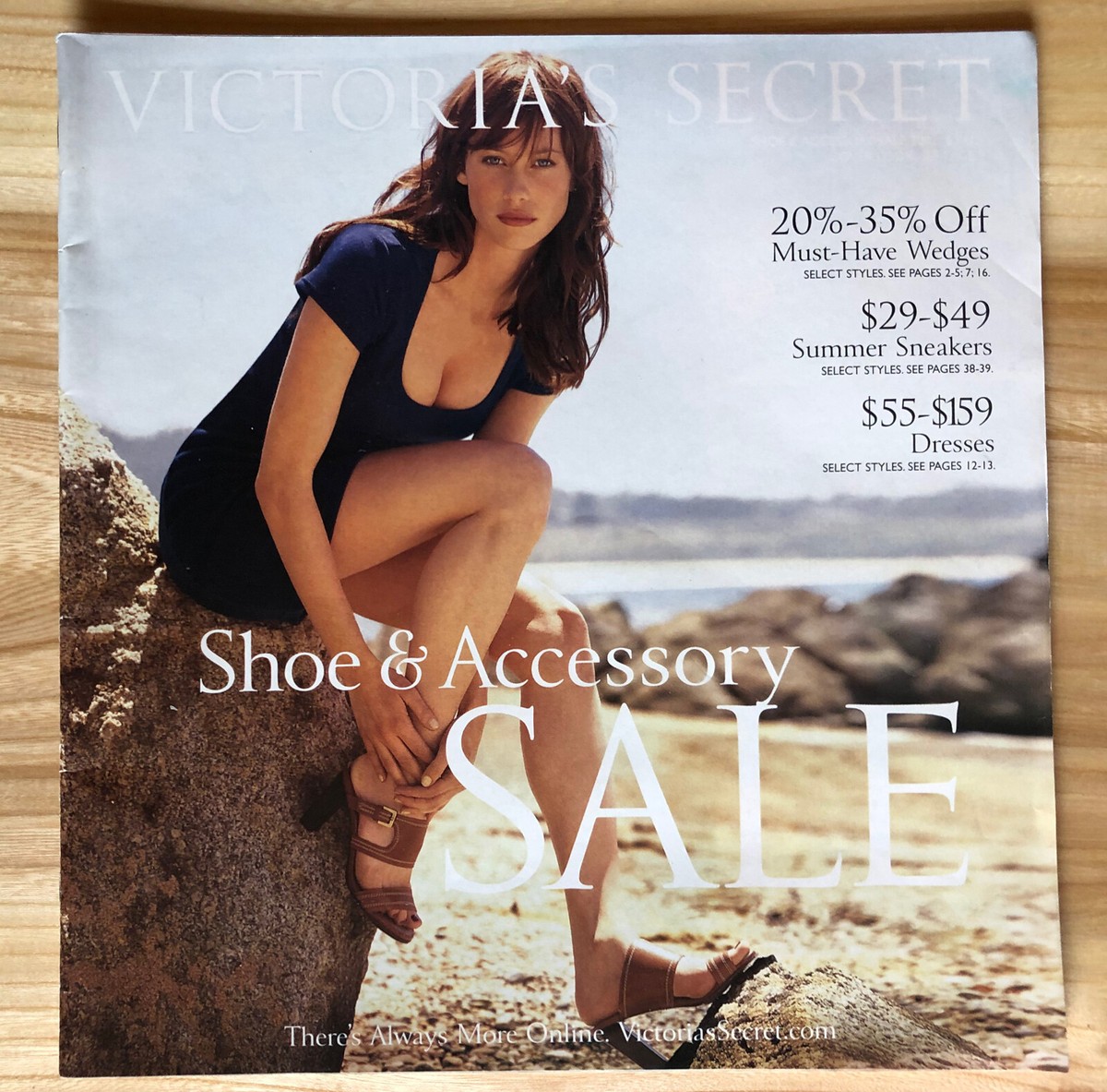 Victoria's Secret Shoe & Accessory Sale 2002 Catalog, 60 pg