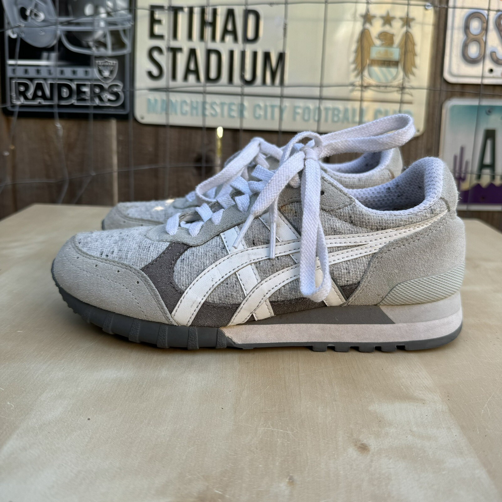 Onitsuka Tiger Asics Colorado 85 Men's Sz Athletic Shoes Gray