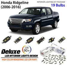 LED Interior Light Kit for Honda Ridgeline 2006-2016 LED Light Bulbs Accessories