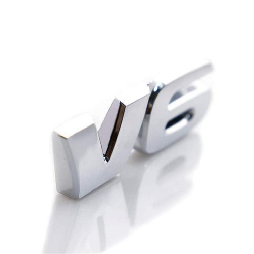 2x V6 Emblem Letter For Tacoma Tundra 4Runner Sequoia Side Door Fender Tailgate - Picture 10 of 10