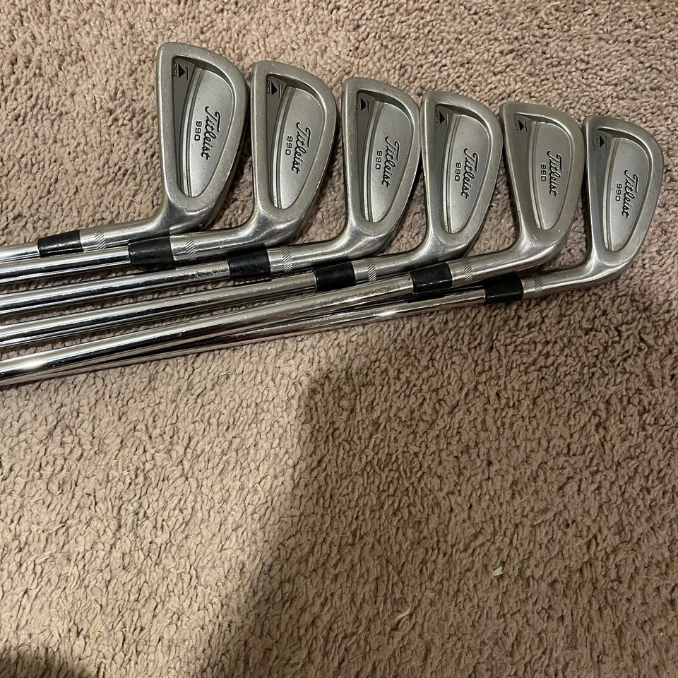 JUEGO DE HIERRO TITLEIST 990 - 2,3,4,5,6,7 - DYNAMIC GOLD S300 - DIESTRO - **LEER** Foto 3 de 4