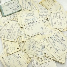 20 Vintage Pharmacy Medical Rx Paper Prescriptions Bundle Lot Ephemera Junk Art