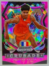 Killian Hayes 2020-21 Prizm Draft Picks Pink Ice Crusade Rookie Card #92 Pistons