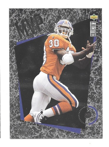 Terrell Davis #M14 1996 Collector's Choice MVP card