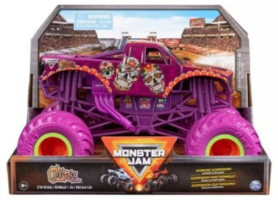 Monster Jam 2023 CALAVERA Monster Truck - Series 19 -Purple 1:24