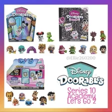 Disney Doorables! YOU PICK! Series 10, Academy, Lets Go 2 FLAT RATE SHIPPING