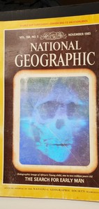 National Geographic Magazine Hologram Covers 1984 1985 1988 Earth Eagle Skull Ebay