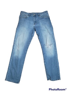 Men's MAVI Jeans 33X32 ''Matt Relaxed Straight Leg Distressed Classic Casual 