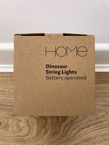 Dinosaur String Lights With Original Box & Batteries - Sainsbury’s HOME (NEW) - Picture 5 of 15