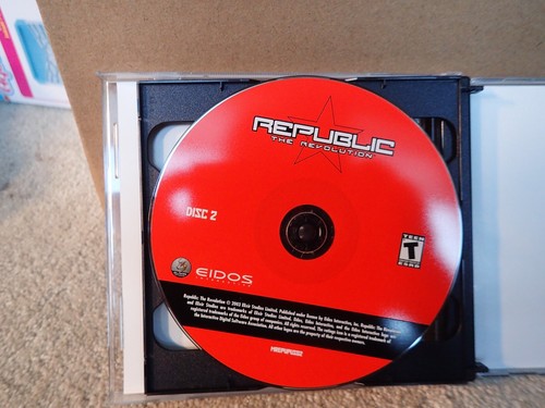 Republic The Revolution (PC CD Eidos) Case and game - Picture 3 of 3