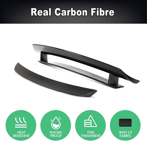 For Porsche Cayman 987 Coupe 05-12 Real REAL Carbon Rear Trunk Spoiler Wing Lip - Picture 6 of 12