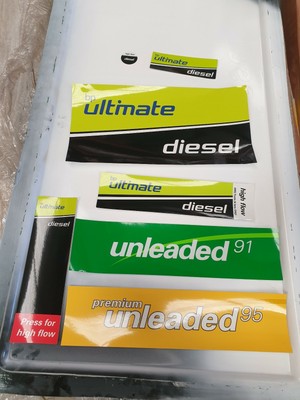 BP Fuel Decals x7 | eBay Australia