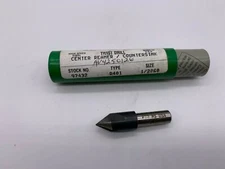 Precision Twist Drill 97432 1/2" 60-Degree, 3-Flute, HSS Countersink, New