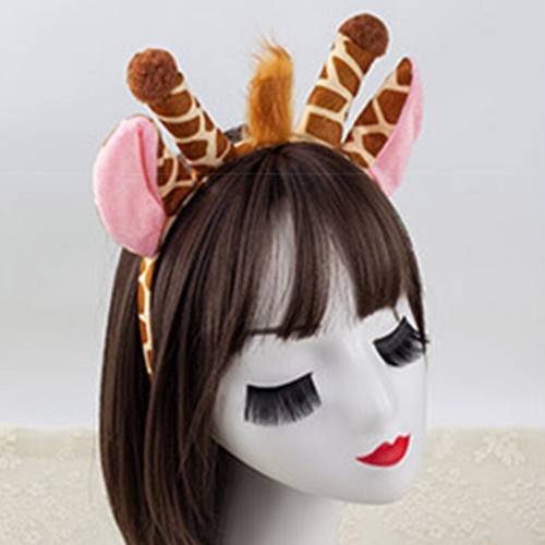 Giraffe Dress up Outfits with Headband Tail Bowtie Glove Skirt for Boy Girl Kids - Picture 4 of 16