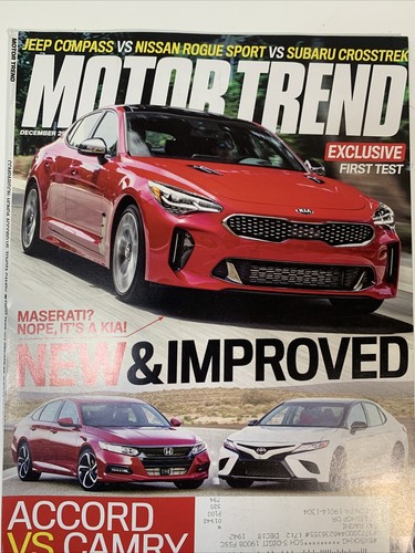 Motor Trend Magazine December 2017 Kia Honda Toyota Jeep vs Nissan vs Subaru - Picture 5 of 11