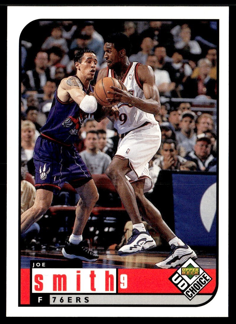 1998-99 UD Choice Joe Smith Philadelphia 76ers #106