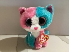 Ty 2014 FIONA Cat Beanie Boo - Justice Store Exclusive - 6  NEW