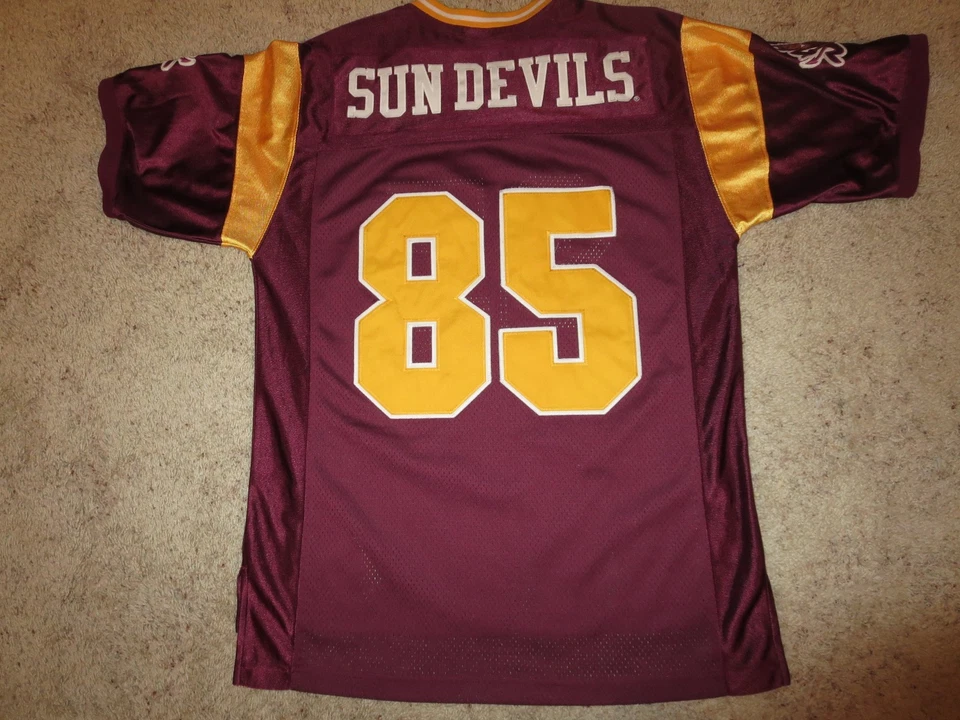 Majestuosa camiseta de fútbol americano Arizona State Sun Devils #85 M mediana Foto 2 de 4